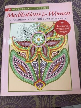 Meditations for Women Devotional Coloring Book - Pink